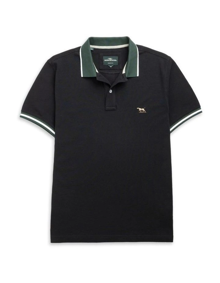 New Lynn Sports Fit Polo in Onyx image 4