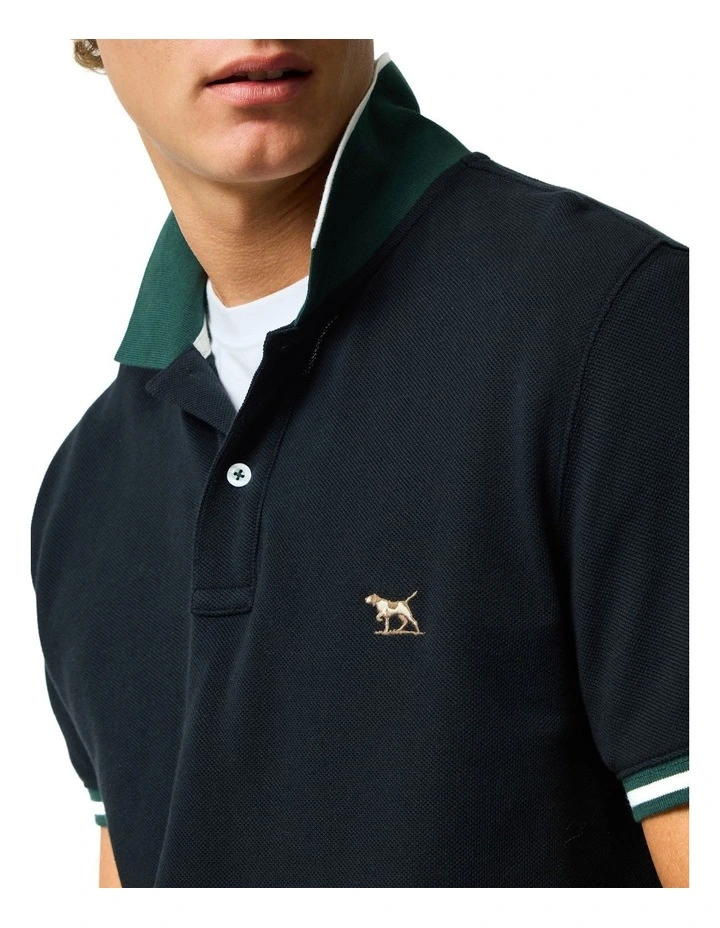 New Lynn Sports Fit Polo in Onyx image 6