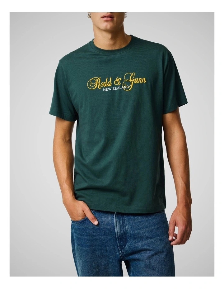 Wendon Valley Tee in Forest image 1