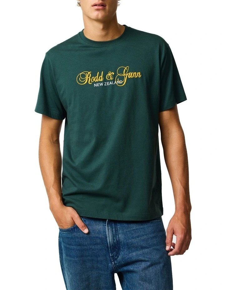 Wendon Valley Tee in Forest image 1