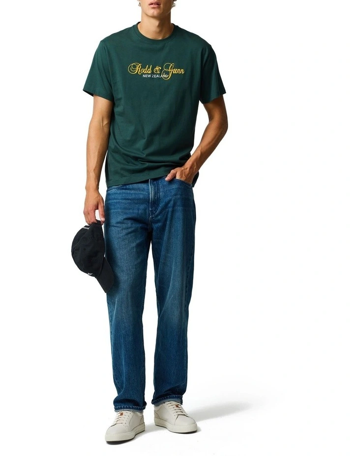 Wendon Valley Tee in Forest image 2