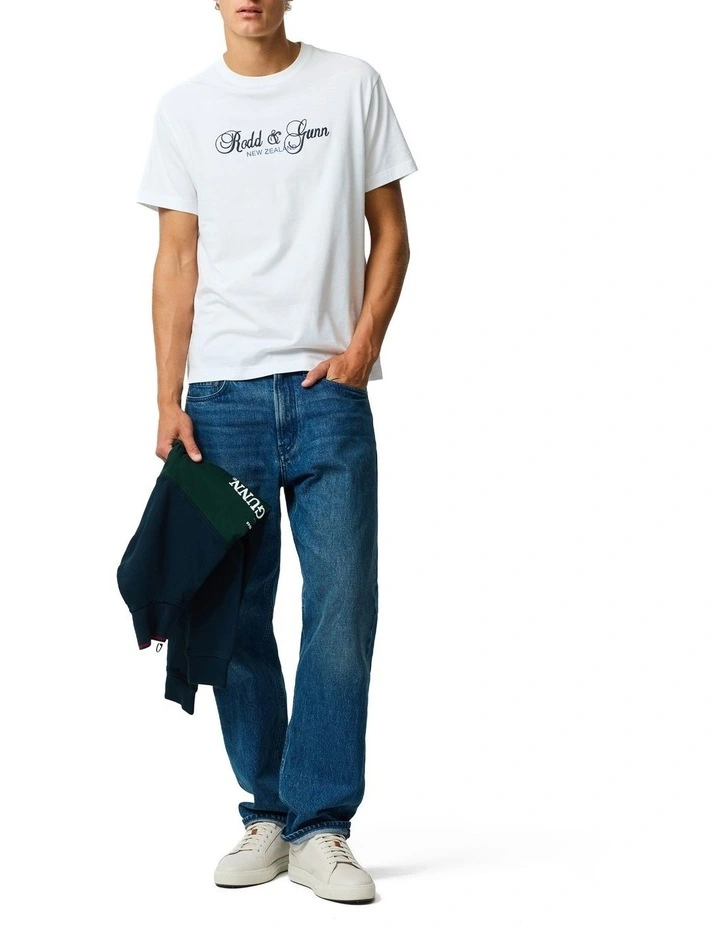 Wendon Valley Tee in Snow image 2