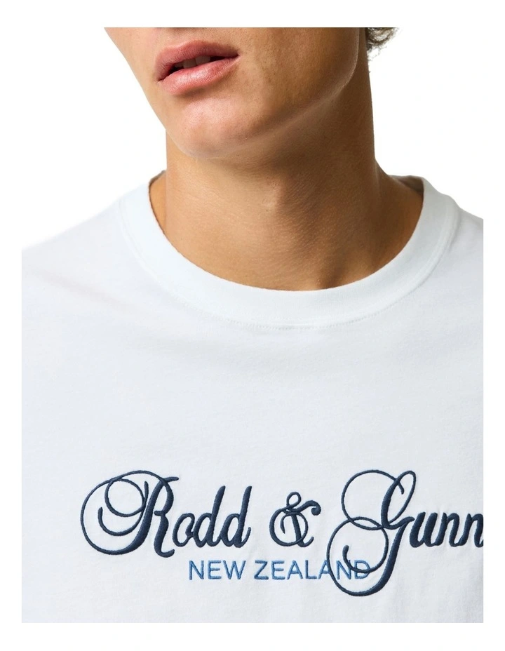 Wendon Valley Tee in Snow image 6