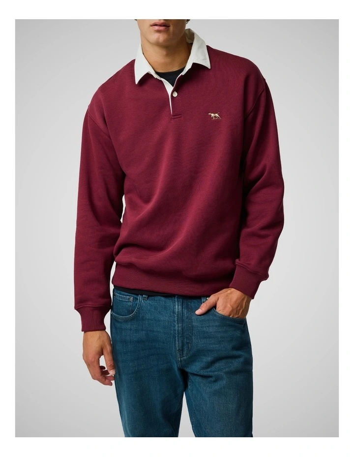 Otago Sweat in Oxblood image 1