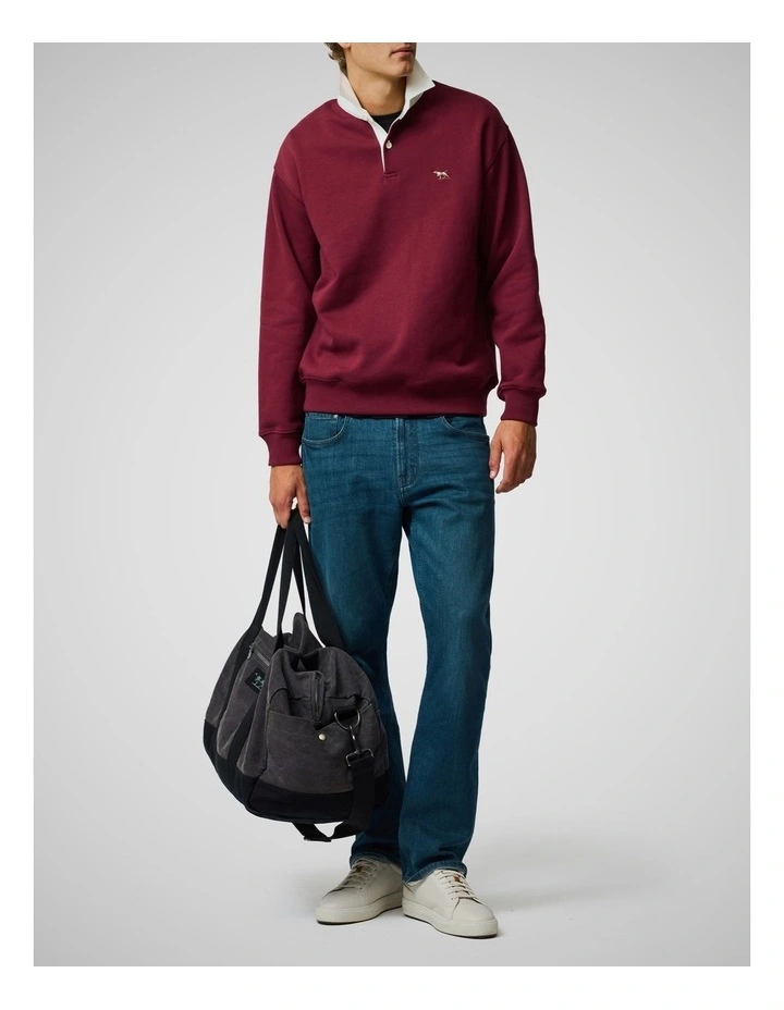 Otago Sweat in Oxblood image 2