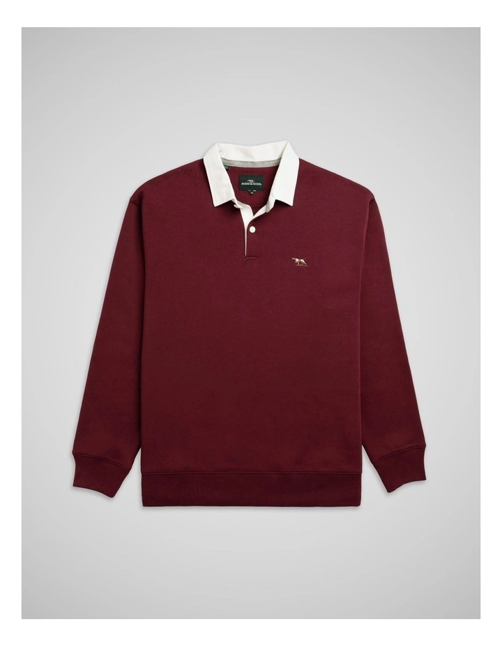 Otago Sweat in Oxblood image 4