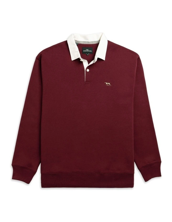 Otago Sweat in Oxblood image 4