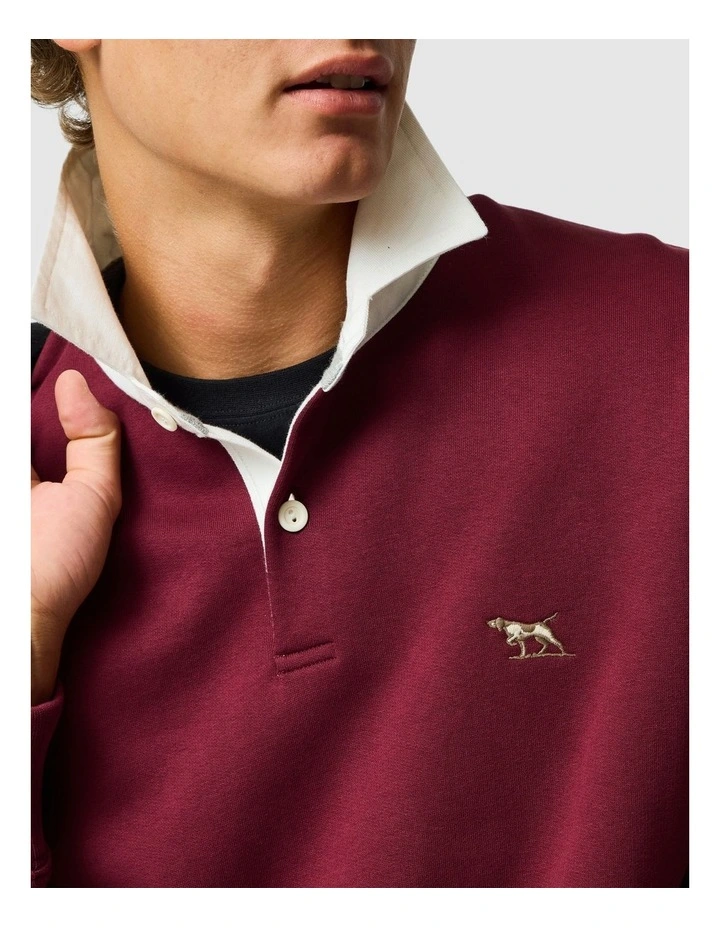 Otago Sweat in Oxblood image 6