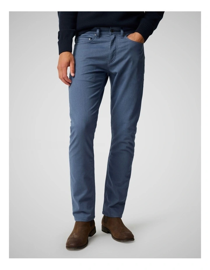 Motion Melange Straight Fit Jean Short Leg in Denim image 1