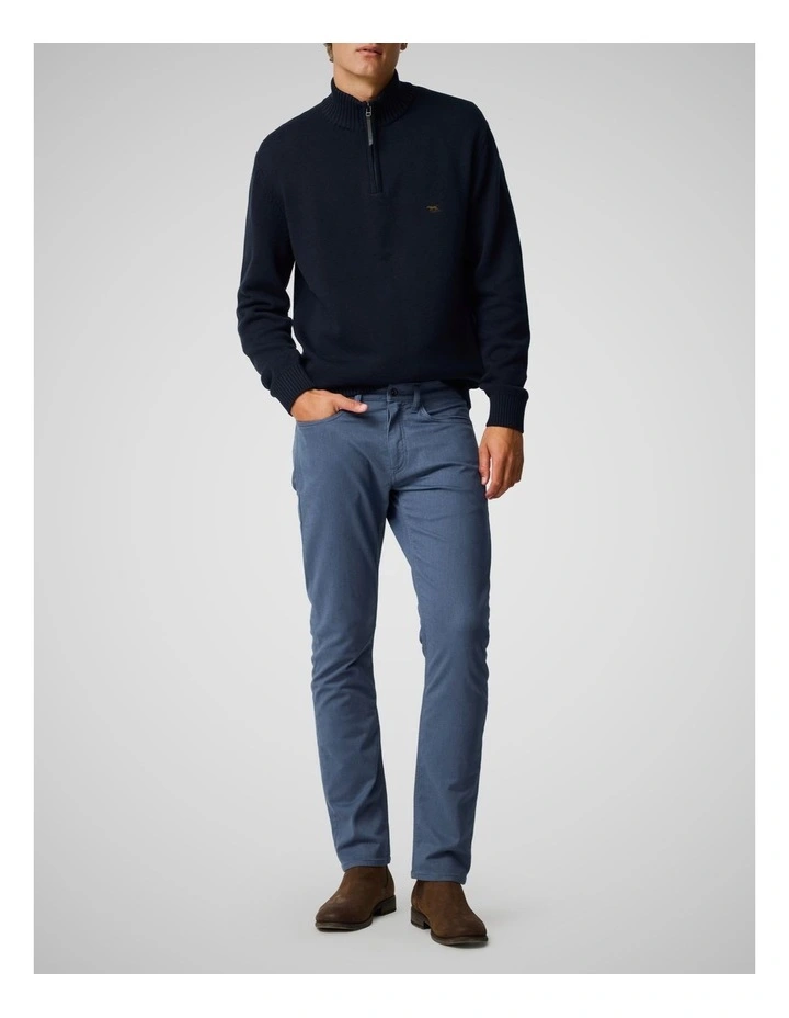 Motion Melange Straight Fit Jean Short Leg in Denim image 2