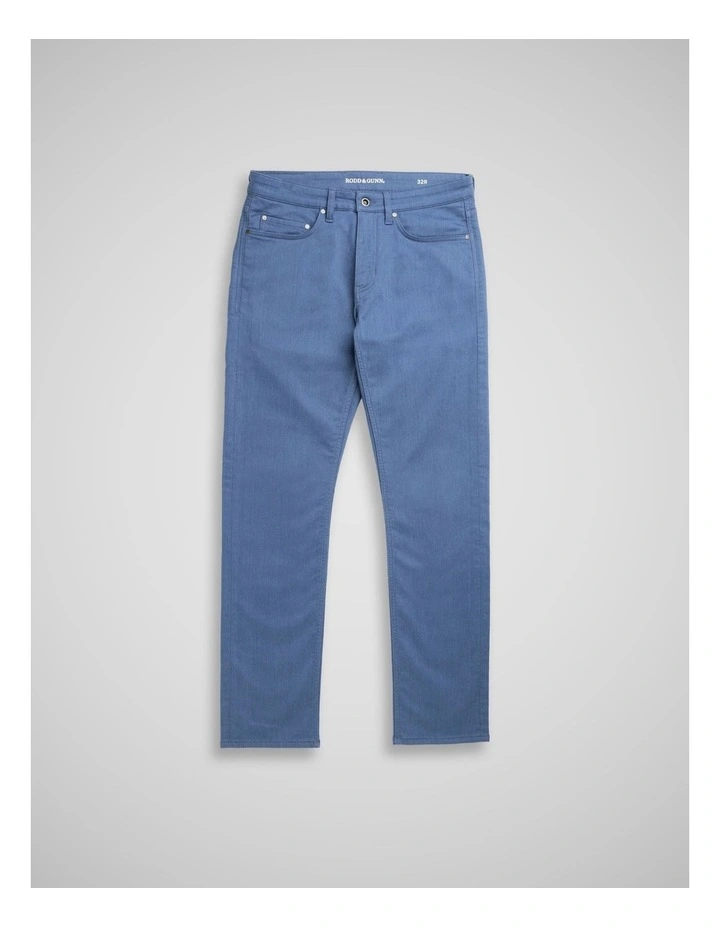 Motion Melange Straight Fit Jean Short Leg in Denim image 4