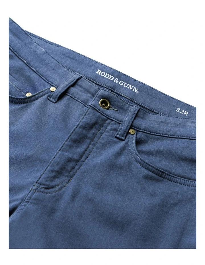 Motion Melange Straight Fit Jean Short Leg  in Denim image 5