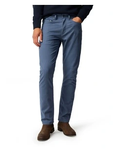 Motion Melange Straight Fit Jean Long Leg in Denim