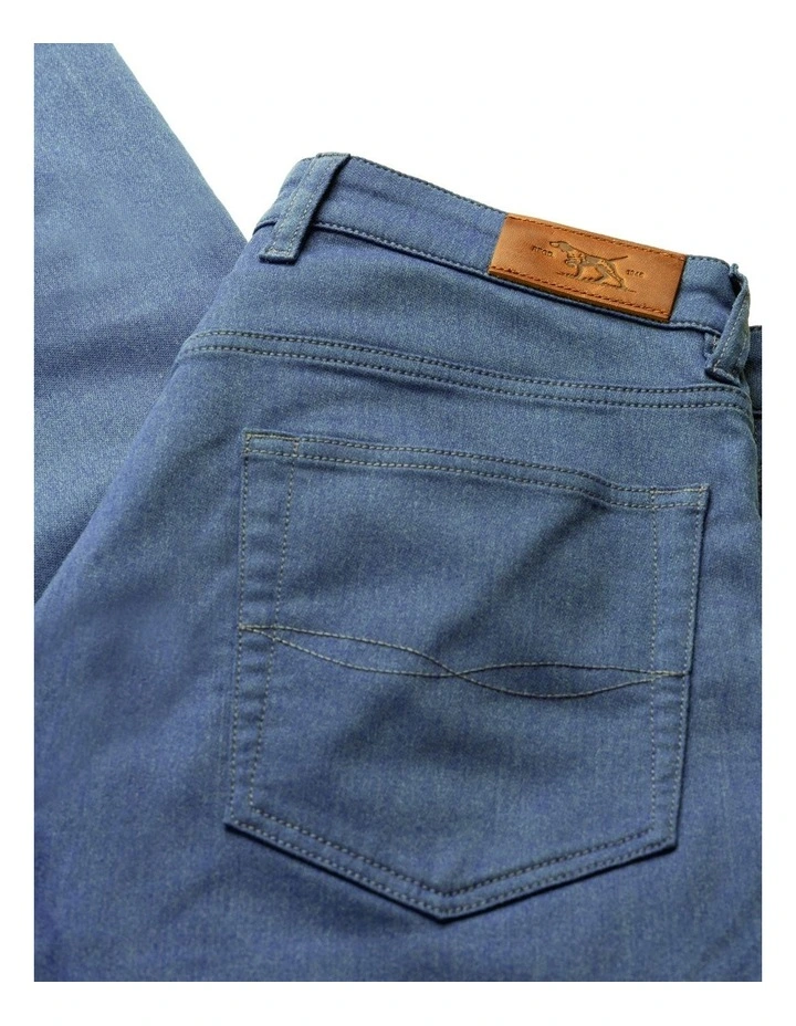 Motion Melange Straight Fit Jean Long Leg in Denim image 7