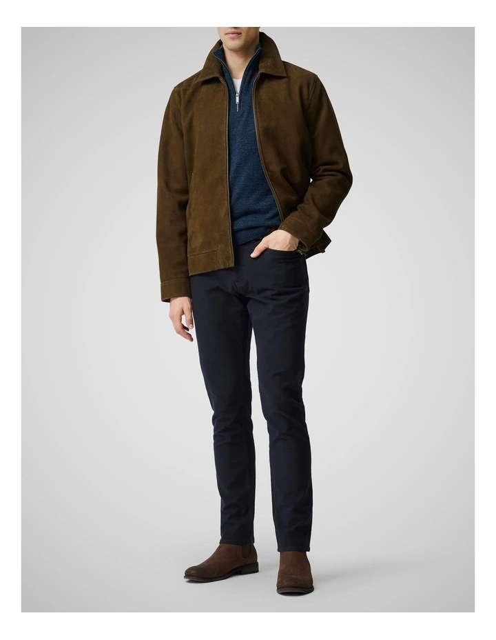Fortrose 1/4 Zip Knit in Midnight image 2