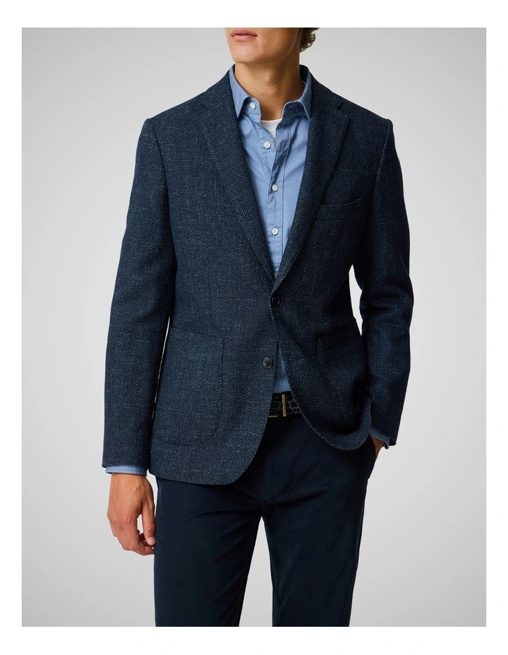 Archbold Sports Fit Jacket in Marine image 1