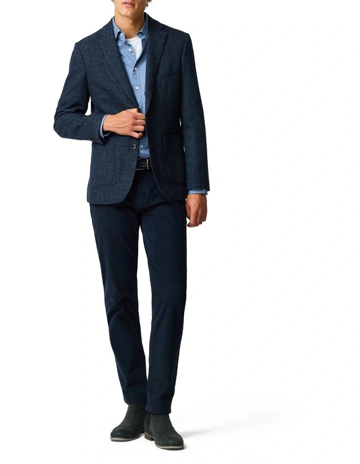 Archbold Sports Fit Jacket in Marine image 2