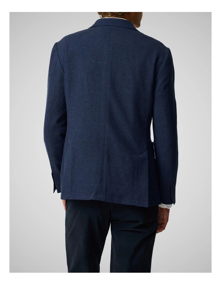 Willow Flat Sports Fit Jacket in Indigo image 3