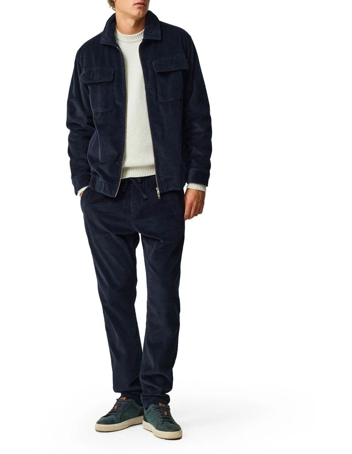 Anvil Island Shacket in Navy image 2