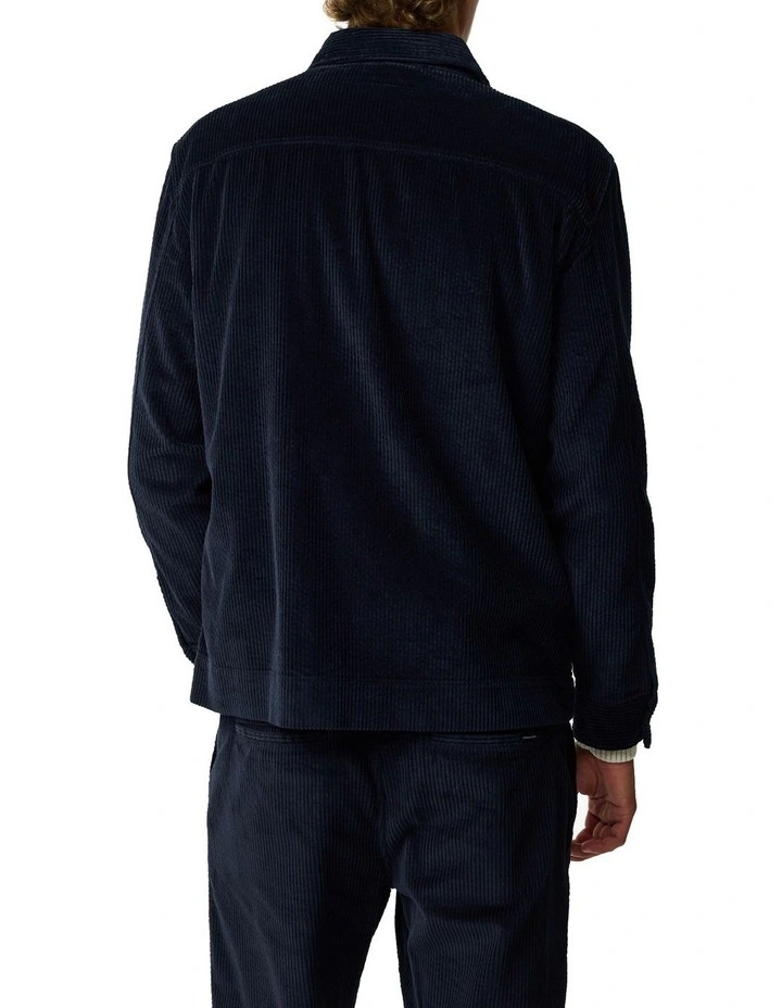 Anvil Island Shacket in Navy image 3