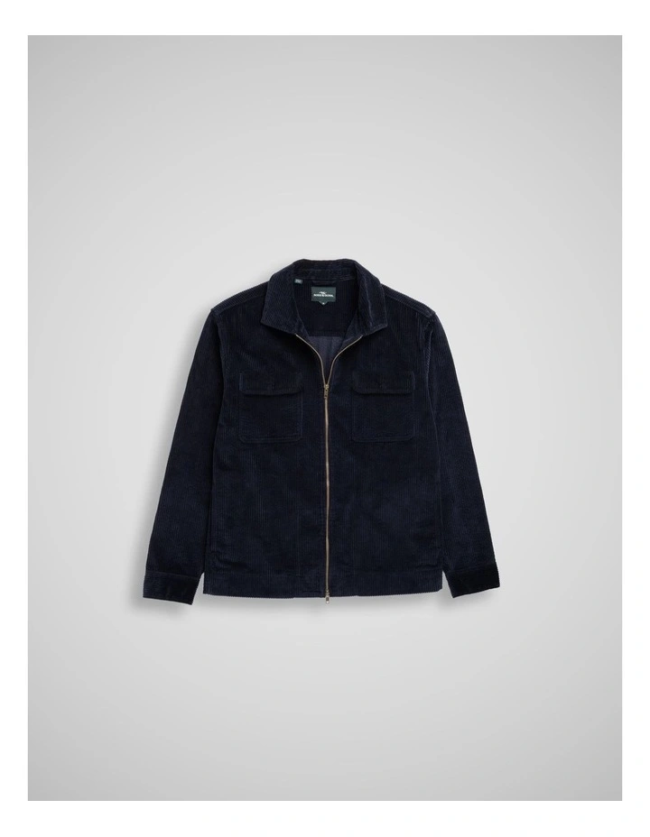 Anvil Island Shacket in Navy image 4
