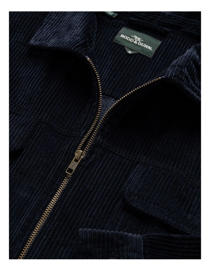 Anvil Island Shacket in Navy image 5