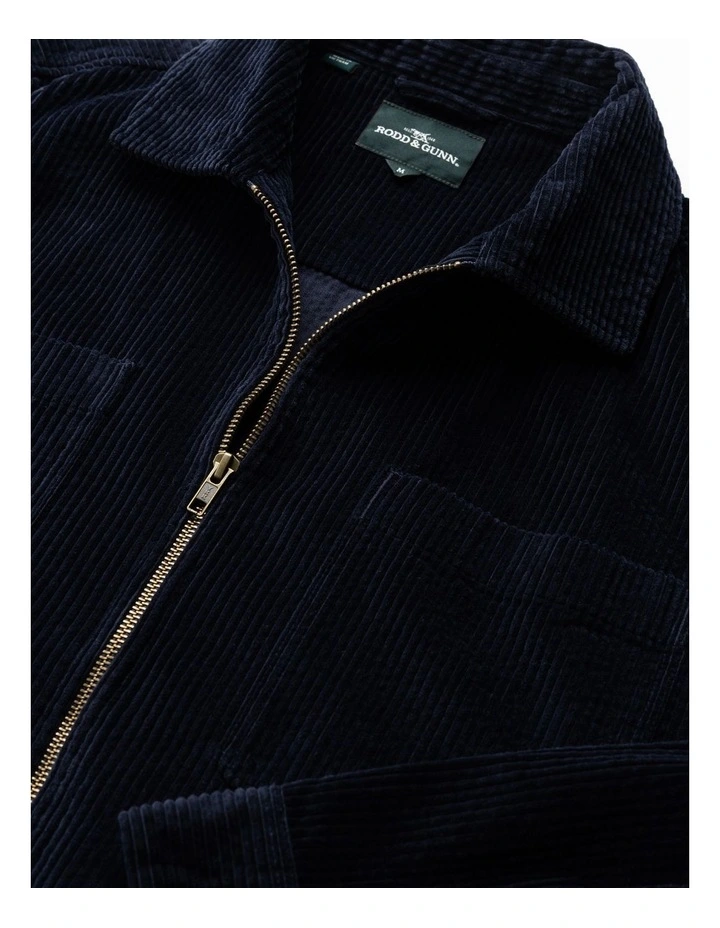 Anvil Island Shacket in Navy image 5