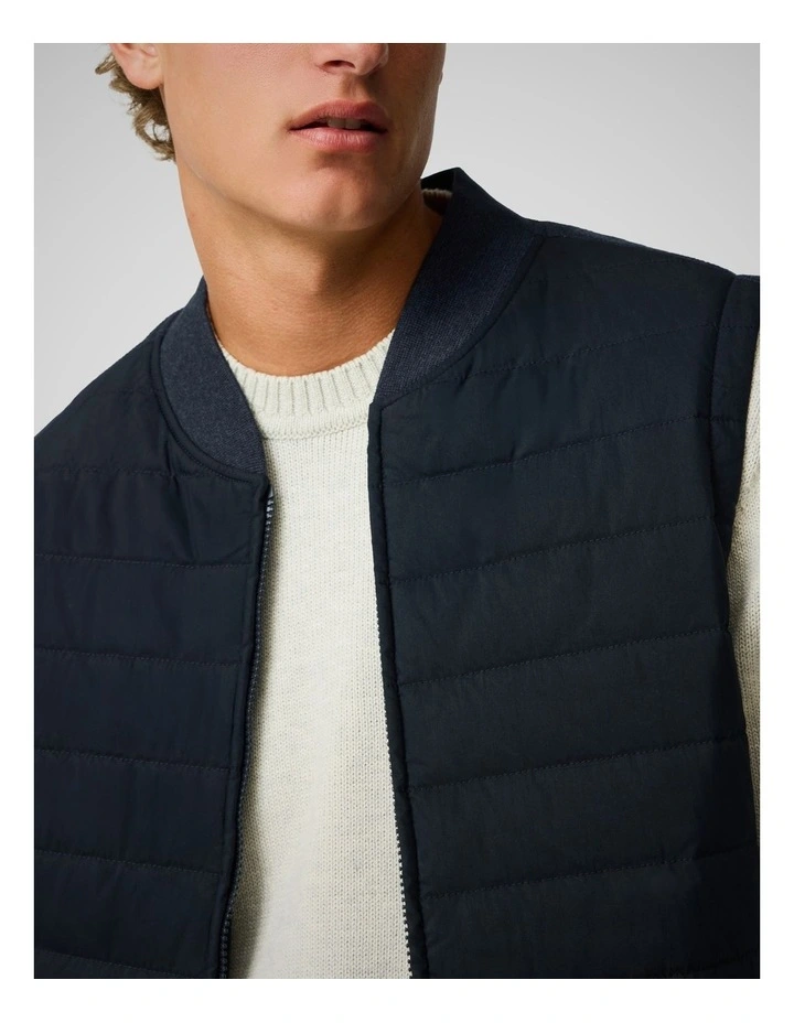 Woodside Vest in Navy image 6