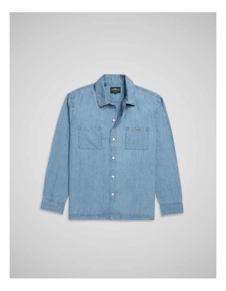 Fairdown Short Sleeve Shirt in Sky image 4