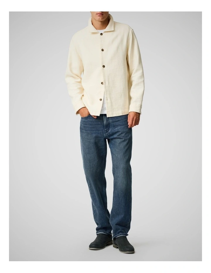Newland Pass Long Sleeve Shirt in Cream image 2