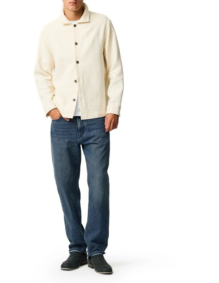 Newland Pass Long Sleeve Shirt in Cream image 2