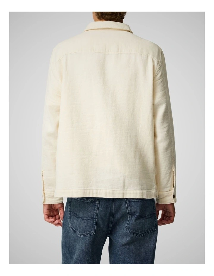 Newland Pass Long Sleeve Shirt in Cream image 3