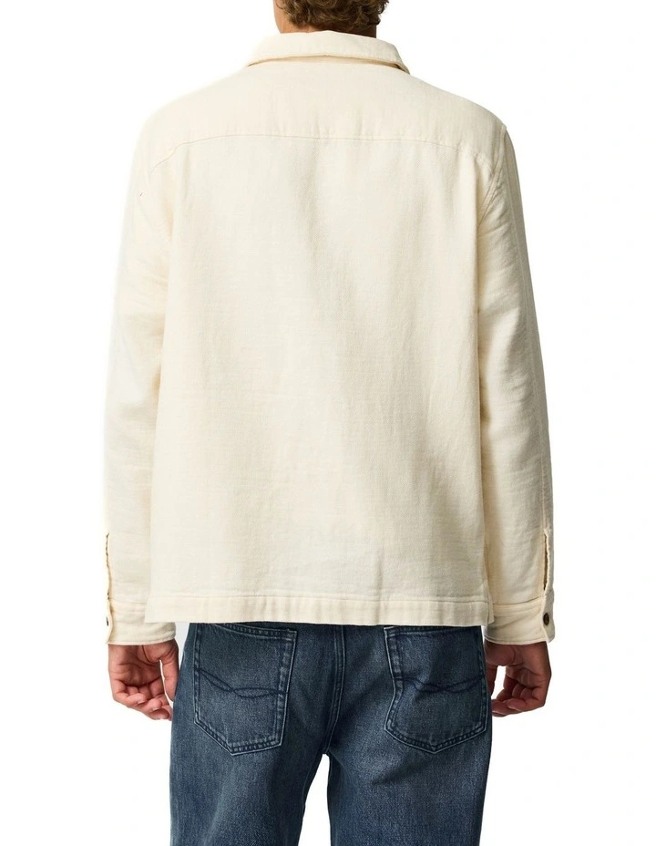 Newland Pass Long Sleeve Shirt in Cream image 3