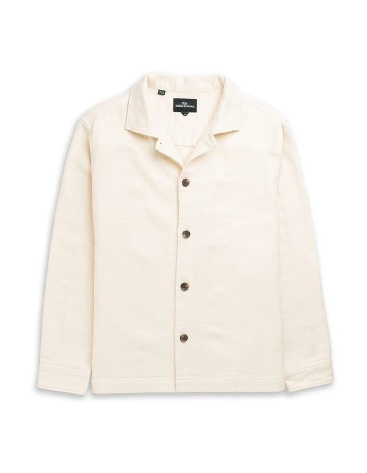 Newland Pass Long Sleeve Shirt in Cream image 4