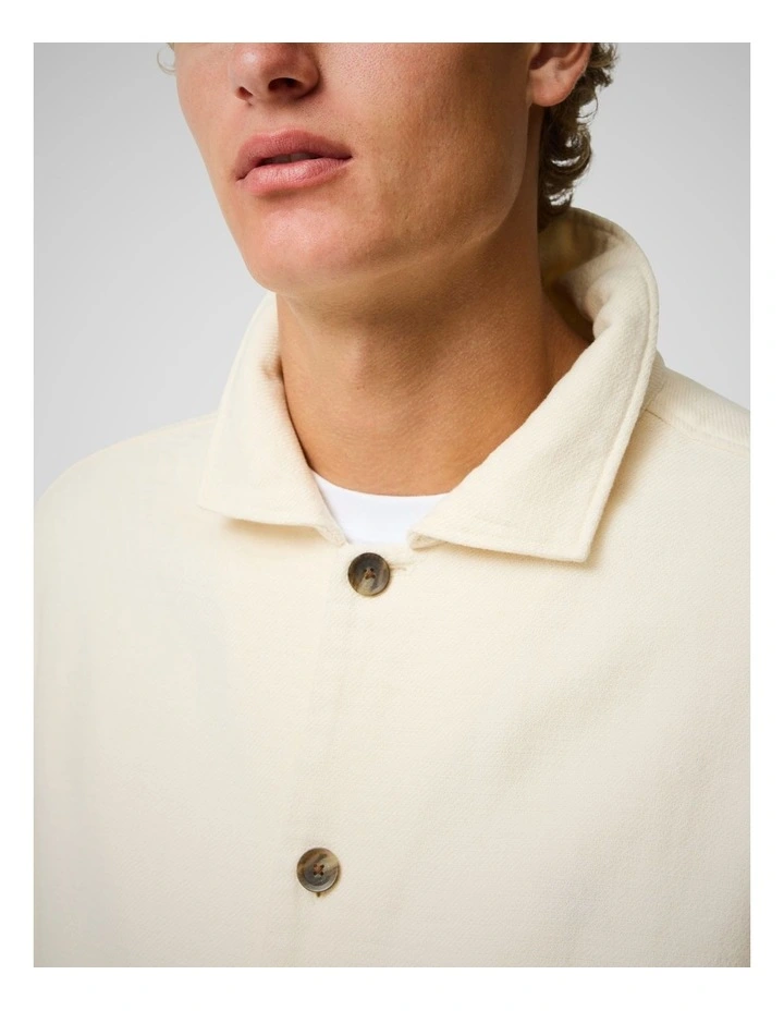 Newland Pass Long Sleeve Shirt in Cream image 6