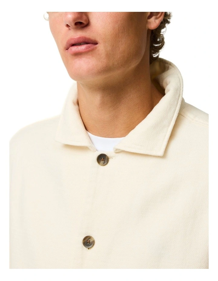 Newland Pass Long Sleeve Shirt in Cream image 6