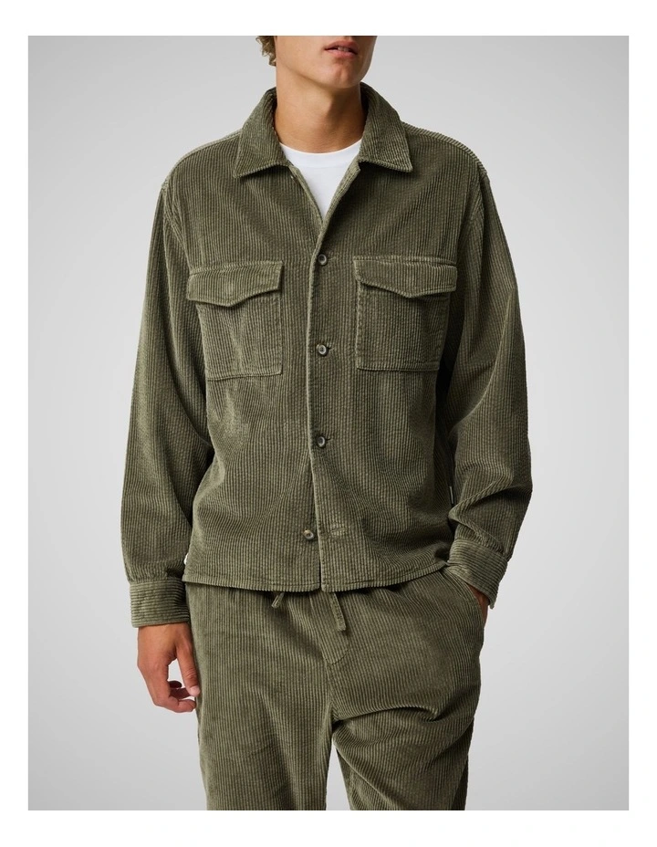 Glendale Long Sleeve Shirt in Green image 1
