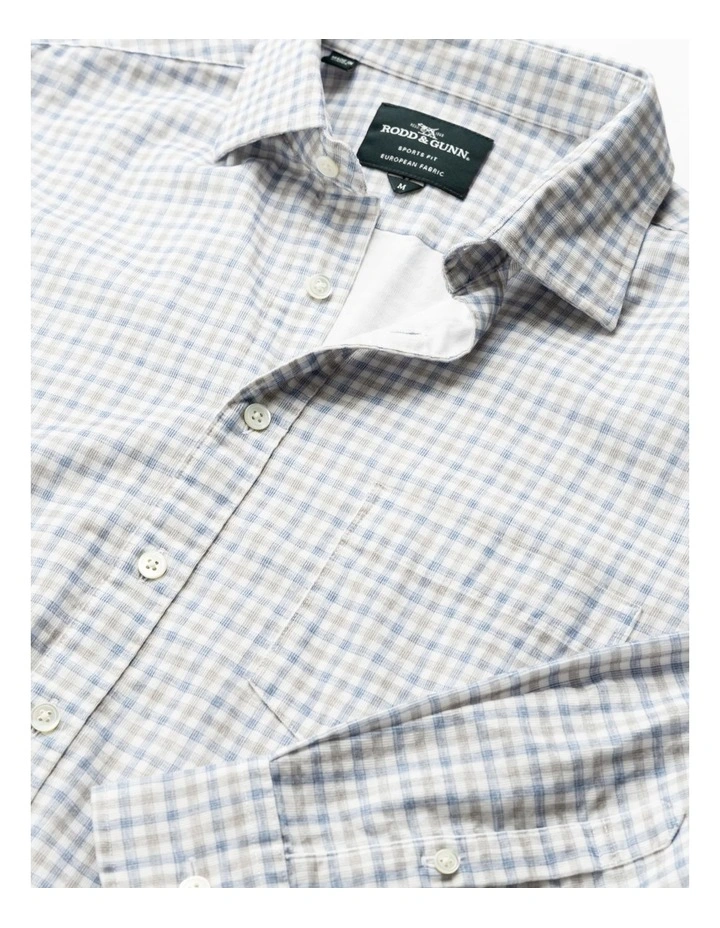 Gledknowe Long Sleeve Sports Fit Shirt in Multi image 5