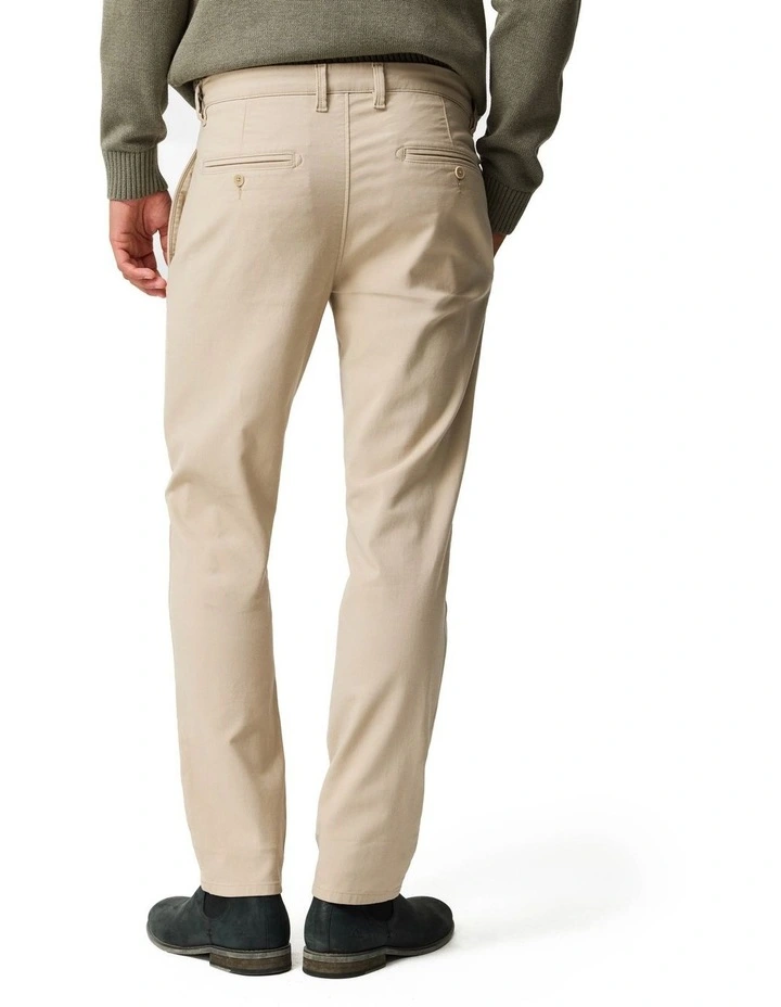 Motion Pant Straight Regular Leg in Beige image 3