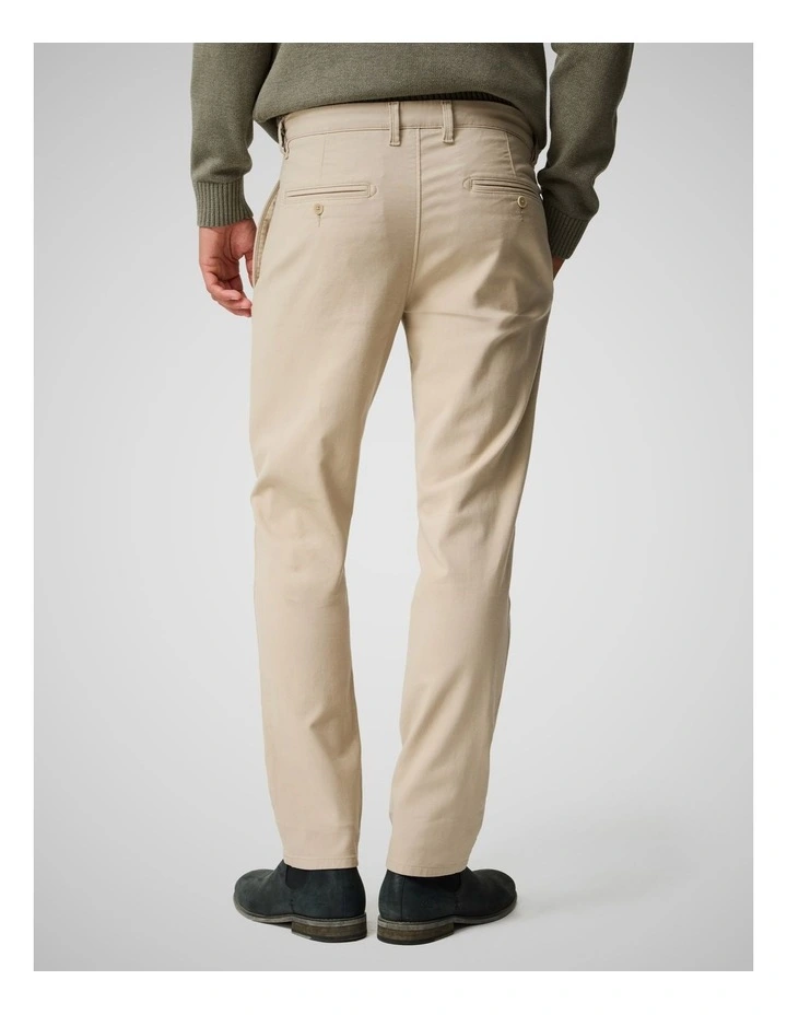 Motion Pant Straight Long Leg in Beige image 3