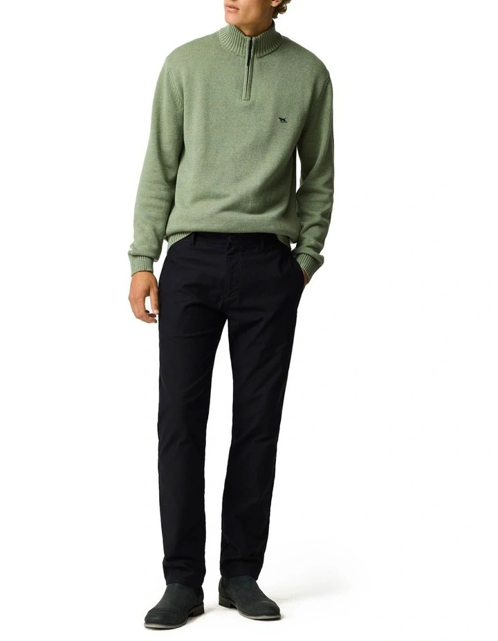 Motion Pant Straight Regular Leg in Onyx image 2