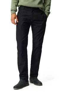 Motion Pant Straight Short Leg in Onyx