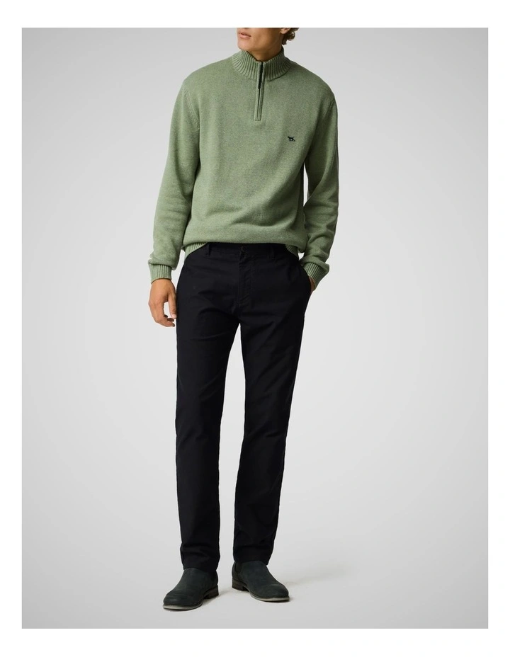 Motion Pant Straight Long Leg in Onyx image 2