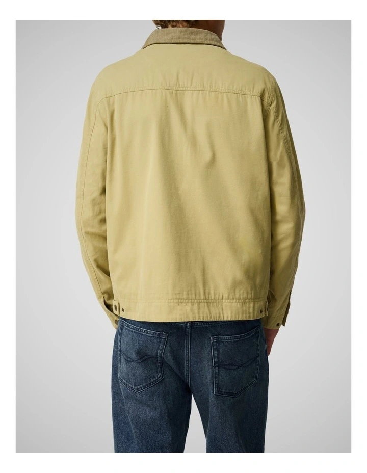 Rutherglen Jacket in Khaki image 3