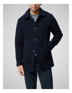 Garston Coat in Midnight