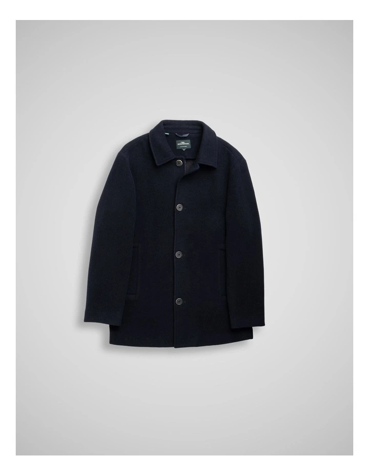 Garston Coat in Midnight image 4