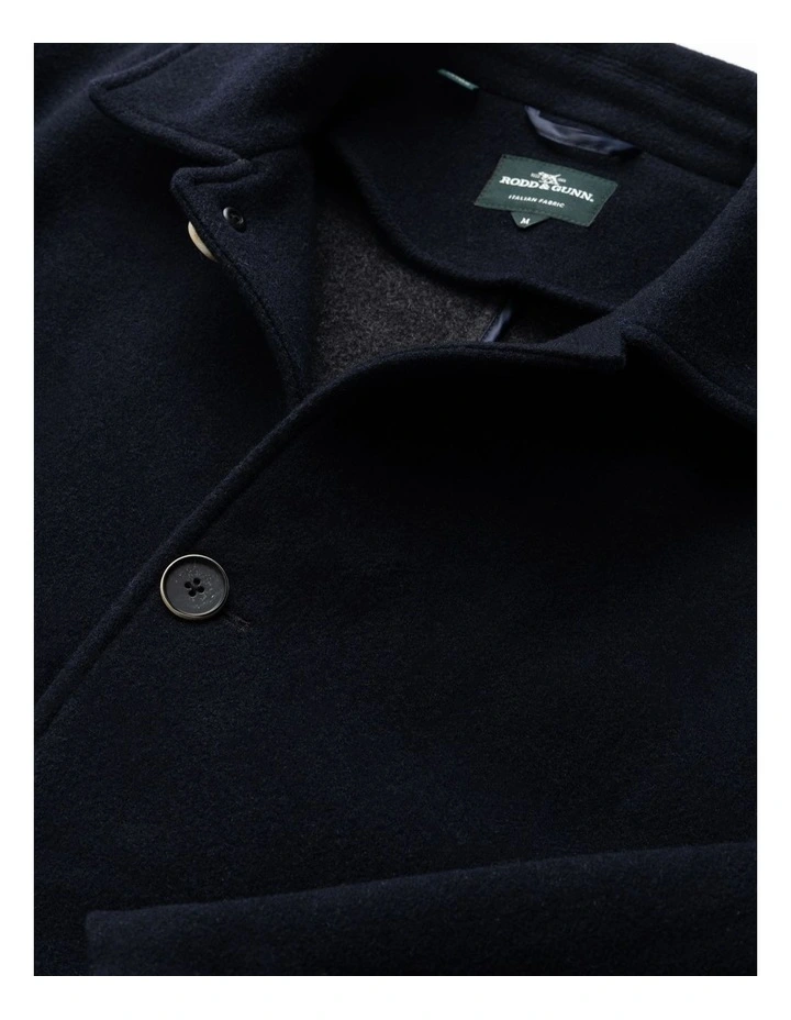 Garston Coat in Midnight image 5