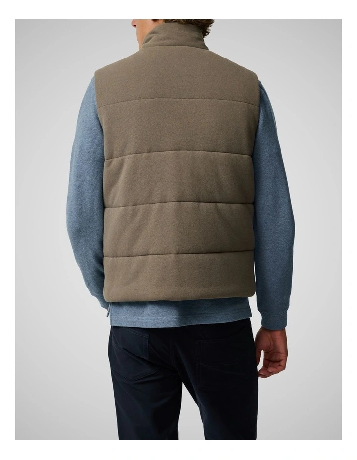 Lake Ferry Vest in Khaki image 3