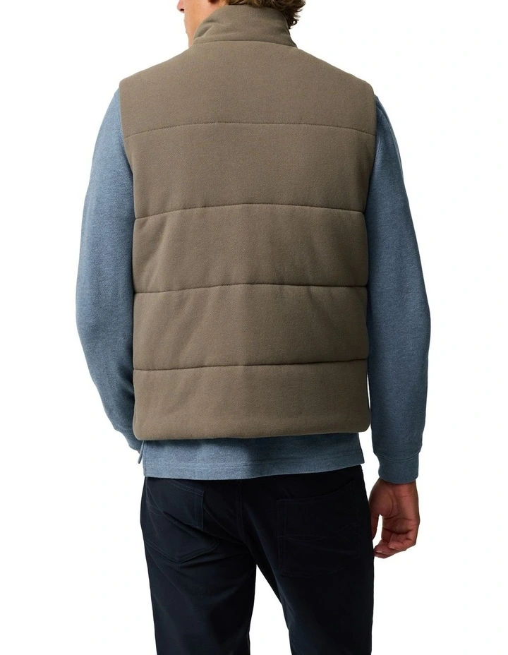 Lake Ferry Vest in Khaki image 3