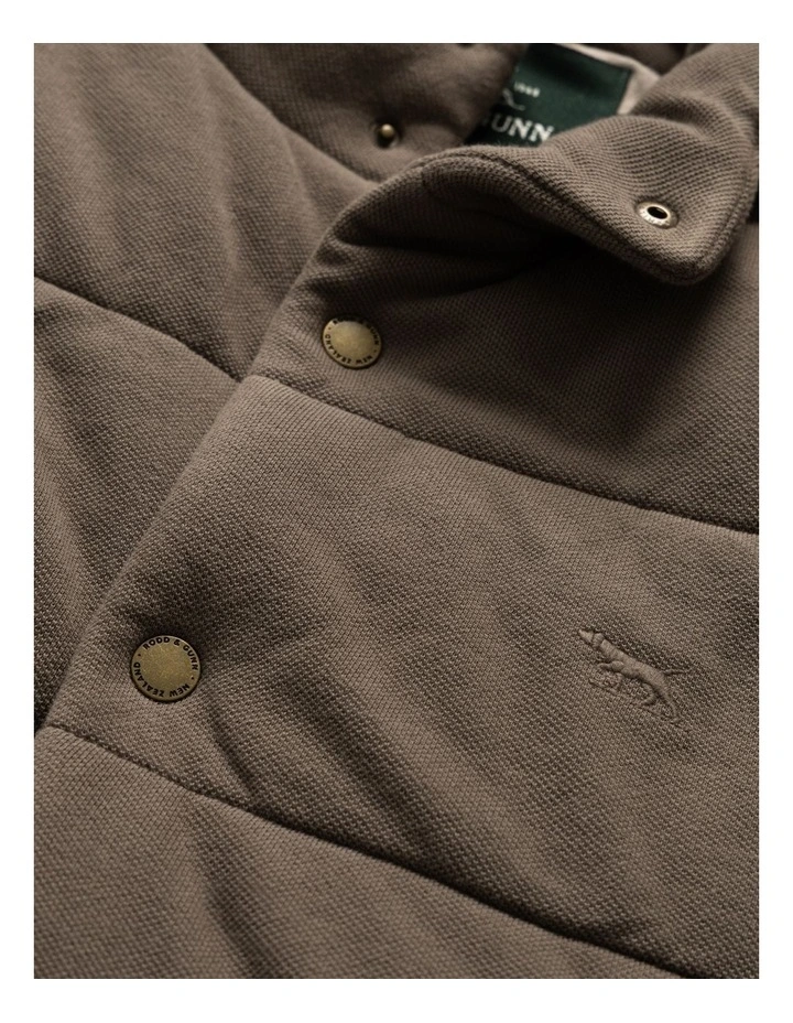 Lake Ferry Vest in Khaki image 5